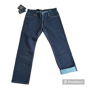 Mens Red Tornado  Selvedge Jeans Size 34